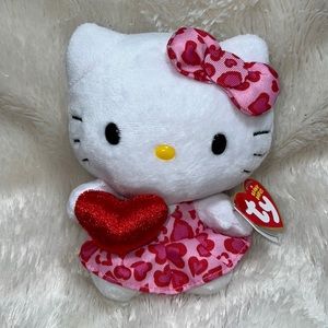 TY Original Beanie Baby Hello Kitty - Pink